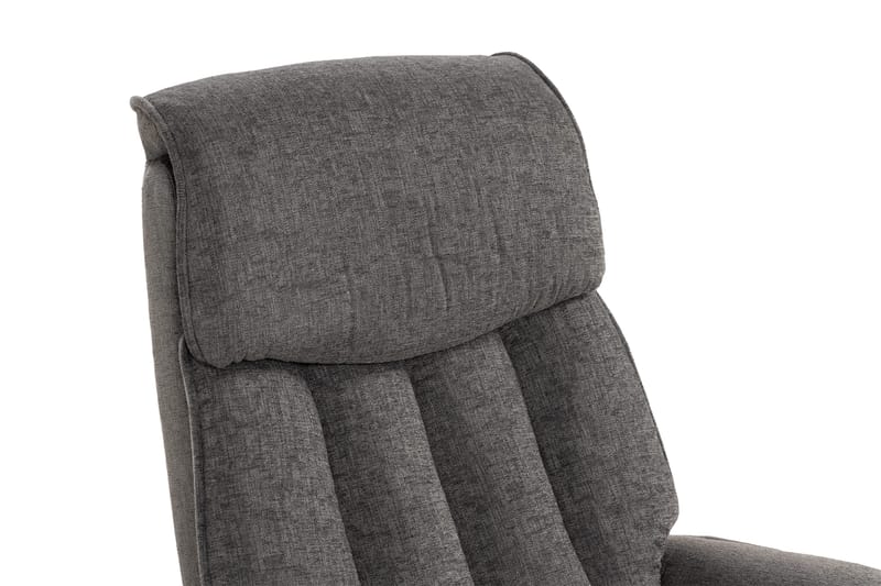 Umeå Lenestol Snurr & Gyng - Stoff Grå - Møbler - Stoler & lenestoler - Lenestoler - Recliner & kinostol