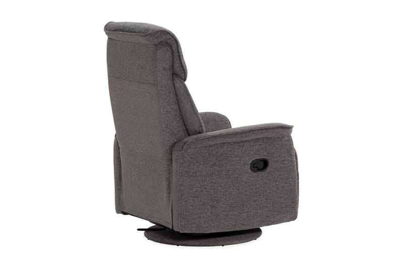 Umeå Lenestol Snurr & Gyng - Stoff Grå - Møbler - Stoler & lenestoler - Lenestoler - Recliner & kinostol