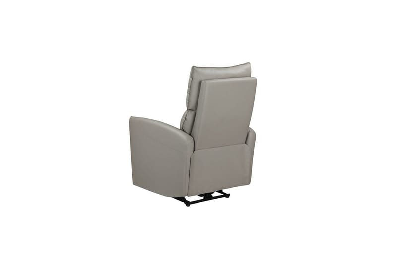 Recliner Pineto Lys grå, PU/metall/tre - Lys grå, PU/metall/tre - Møbler - Stoler & lenestoler - Lenestoler - Recliner & kinostol