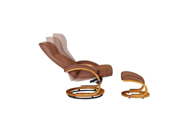 Recliner Paris Kognac - Kognac - Møbler - Stoler & lenestoler - Lenestoler - Liggestol