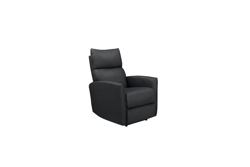 Recliner Pineto Svart, PU/metall/tre - Svart, PU/metall/tre - Møbler - Stoler & lenestoler - Lenestoler - Liggestol