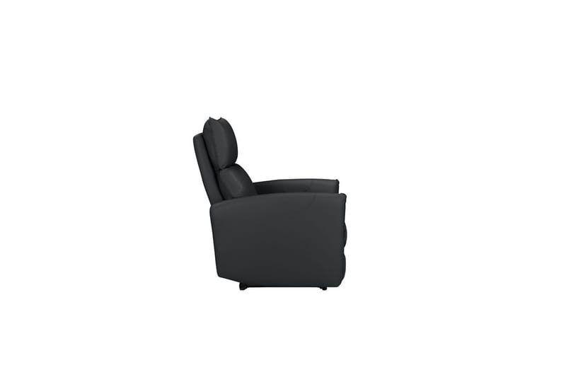 Recliner Pineto Svart, PU/metall/tre - Svart, PU/metall/tre - Møbler - Stoler & lenestoler - Lenestoler - Liggestol