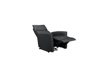 Recliner Pineto Svart, PU/metall/tre - Svart, PU/metall/tre - Møbler - Stoler & lenestoler - Lenestoler - Recliner & kinostol