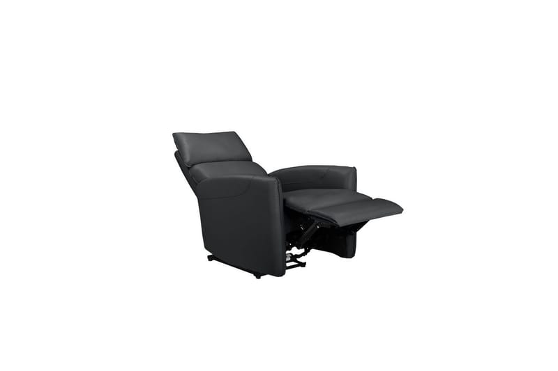 Recliner Pineto Svart, PU/metall/tre - Svart, PU/metall/tre - Møbler - Stoler & lenestoler - Lenestoler - Liggestol