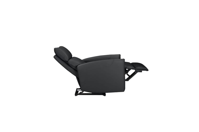 Recliner Pineto Svart, PU/metall/tre - Svart, PU/metall/tre - Møbler - Stoler & lenestoler - Lenestoler - Liggestol