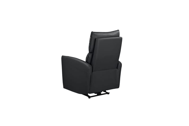 Recliner Pineto Svart, PU/metall/tre - Svart, PU/metall/tre - Møbler - Stoler & lenestoler - Lenestoler - Liggestol