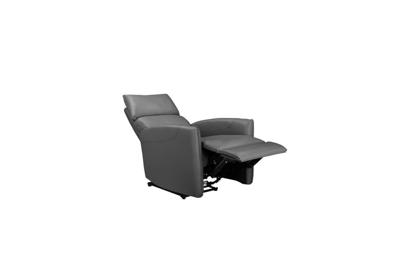Recliner Pineto Antrasitt, PU/metall/tre - Antrasitt, PU/metall/tre - Møbler - Stoler & lenestoler - Lenestoler - Liggestol