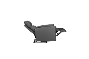 Recliner Pineto Antrasitt, PU/metall/tre - Antrasitt, PU/metall/tre - Møbler - Stoler & lenestoler - Lenestoler - Lenestol skinn
