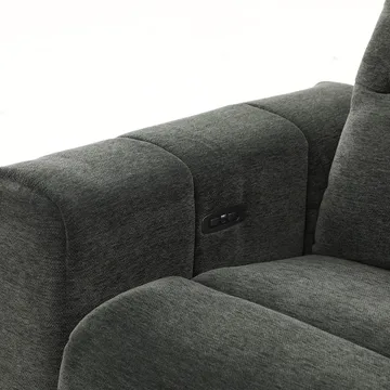Reclinerlenestol Ödmark med elektrisk mekanisme - grå - Møbler - Stoler & lenestoler - Lenestoler - Recliner & kinostol