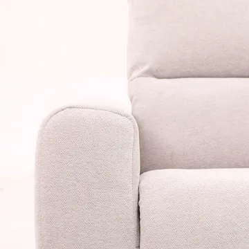 Reclinerlenestol Ödmark med elektrisk mekanisme - lys beige - Møbler - Stoler & lenestoler - Lenestoler - Recliner & kinostol