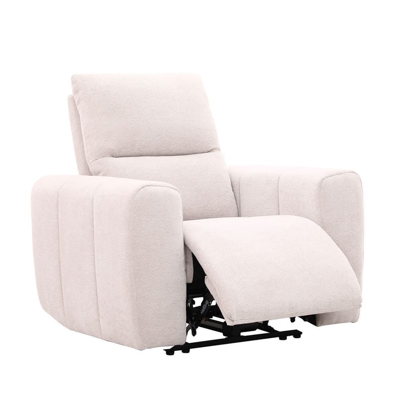 Reclinerlenestol Ödmark med elektrisk mekanisme - lys beige - Møbler - Stoler & lenestoler - Lenestoler - Recliner & kinostol
