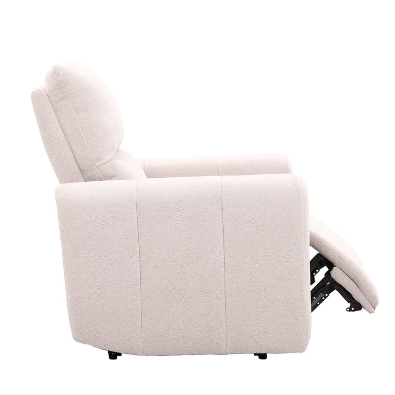 Reclinerlenestol Ödmark med elektrisk mekanisme - lys beige - Møbler - Stoler & lenestoler - Lenestoler - Recliner & kinostol