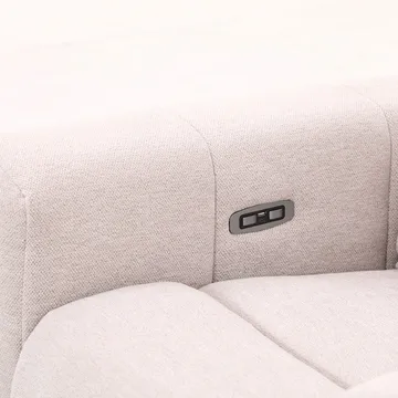 Reclinerlenestol Ödmark med elektrisk mekanisme - lys beige - Møbler - Stoler & lenestoler - Lenestoler - Recliner & kinostol