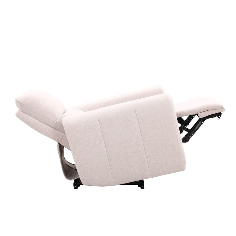 Reclinerlenestol Ödmark med elektrisk mekanisme - lys beige - Møbler - Stoler & lenestoler - Lenestoler - Recliner & kinostol