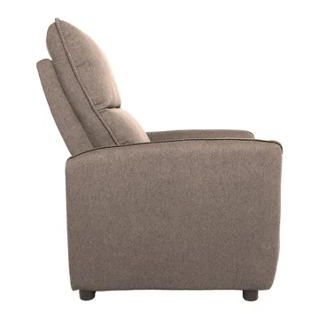 Reclinerlenestol Örsvik med push back-mekanisme - Beige - Møbler - Stoler & lenestoler - Lenestoler - Recliner & kinostol