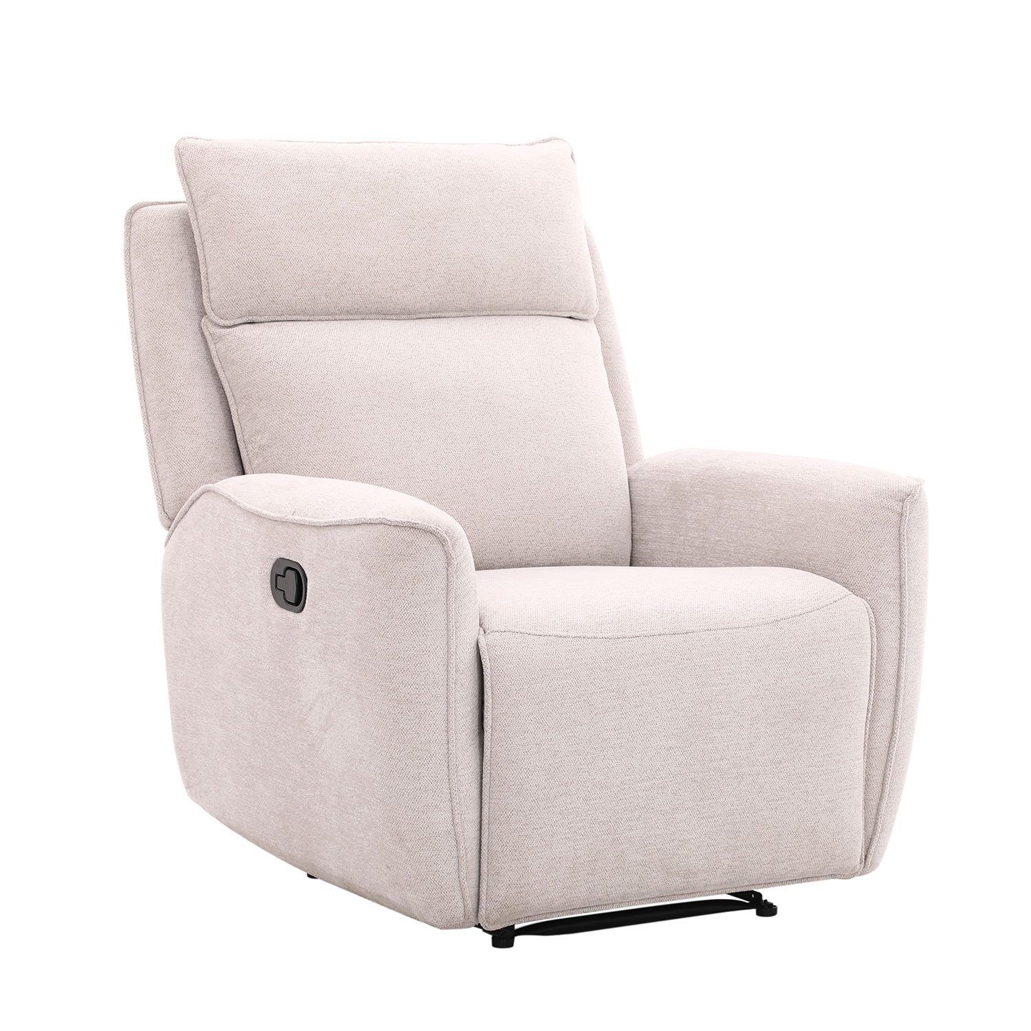 Reclinerlenestol Östvik med manuell mekanisme - beige