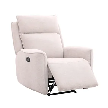 Reclinerlenestol Östvik med manuell mekanisme - beige - Møbler - Stoler & lenestoler - Lenestoler - Recliner & kinostol