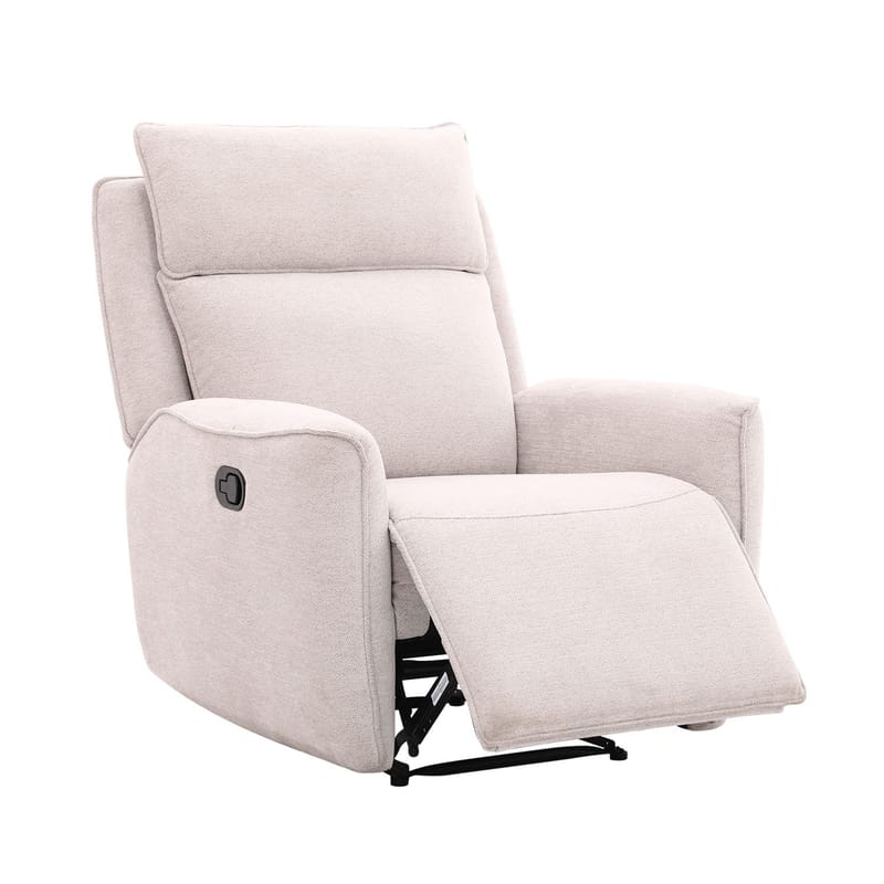 Reclinerlenestol Östvik med manuell mekanisme - beige - Møbler - Stoler & lenestoler - Lenestoler - Recliner & kinostol