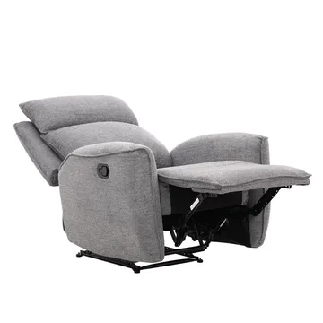 Reclinerlenestol Östvik med manuell mekanisme - grå - Møbler - Stoler & lenestoler - Lenestoler - Recliner & kinostol