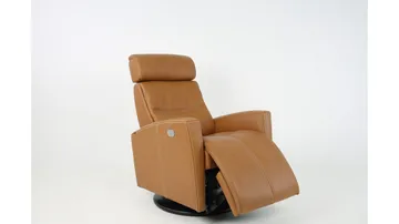 Reclinerlenestol Bulgarsk - Cognac - Møbler - Stoler & lenestoler - Lenestoler - Lenestol skinn