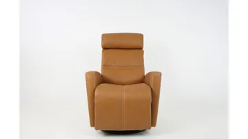 Reclinerlenestol Bulgarsk - Cognac - Møbler - Stoler & lenestoler - Lenestoler - Lenestol skinn