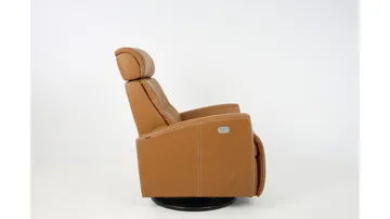 Reclinerlenestol Bulgarsk - Cognac - Møbler - Stoler & lenestoler - Lenestoler - Lenestol skinn