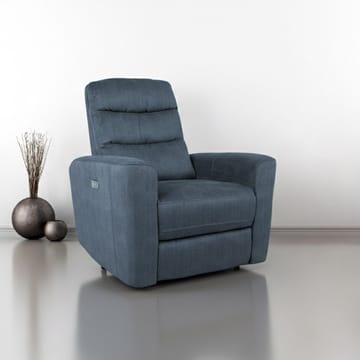 Reclinerlenestol Darvi med elektrisk mekanisme - blå - Møbler - Stoler & lenestoler - Lenestoler - Recliner & kinostol