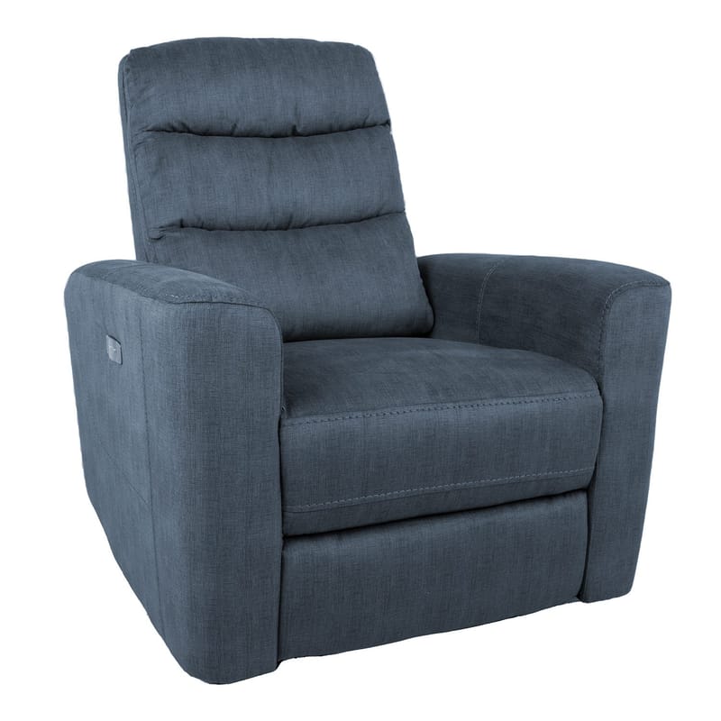 Reclinerlenestol Darvi med elektrisk mekanisme - blå - Møbler - Stoler & lenestoler - Lenestoler - Recliner & kinostol