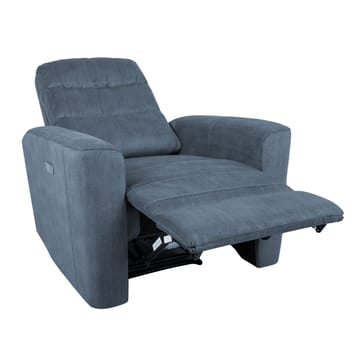 Reclinerlenestol Darvi med elektrisk mekanisme - blå - Møbler - Stoler & lenestoler - Lenestoler - Recliner & kinostol