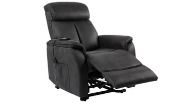 Reclinerlenestol Eirvik med Elektrisk Lift - lacey grey - Møbler - Stoler & lenestoler - Lenestoler
