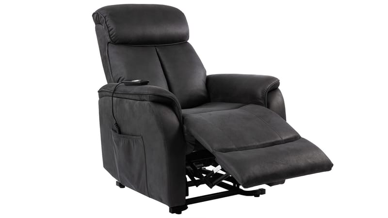 Reclinerlenestol Eirvik med Elektrisk Lift - lacey grey - Møbler - Stoler & lenestoler - Lenestoler