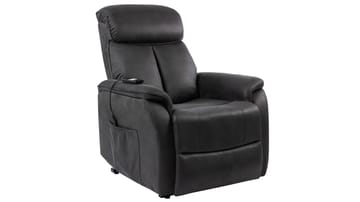 Reclinerlenestol Eirvik med Elektrisk Lift - lacey grey - Møbler - Stoler & lenestoler - Lenestoler