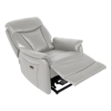 Reclinerlenestol Gårdal med elektrisk løftemekanisme skinn - Beige - Møbler - Stoler & lenestoler - Lenestoler - Lenestol skinn