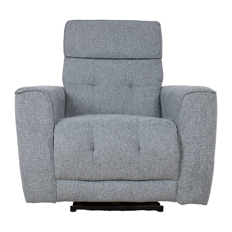 Reclinerlenestol Glendor med elektrisk mekanisme grå - Blågrå - Møbler - Stoler & lenestoler - Lenestoler - Recliner & kinostol
