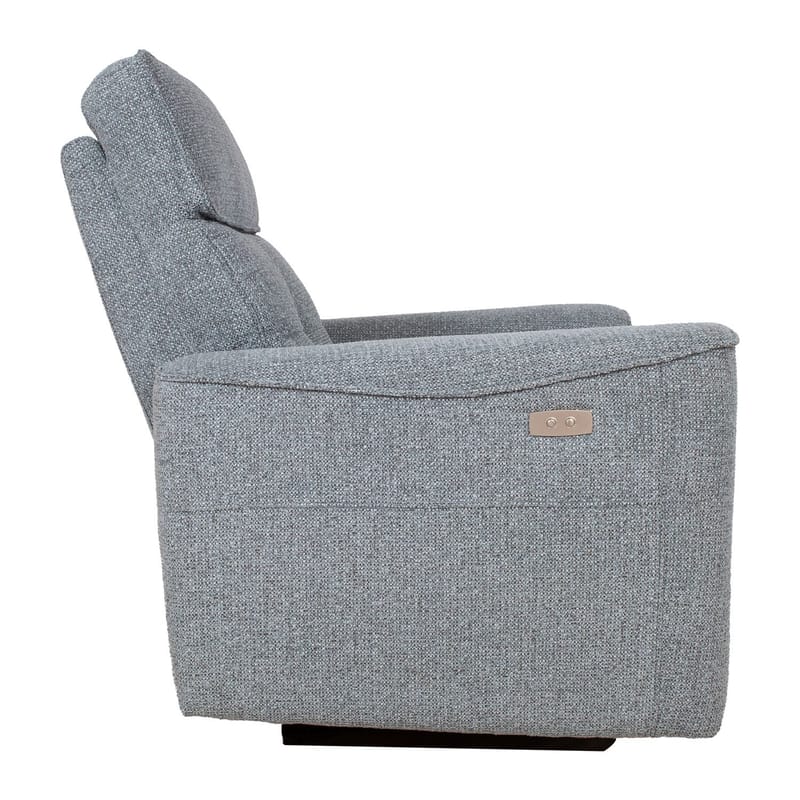 Reclinerlenestol Glendor med elektrisk mekanisme grå - Blågrå - Møbler - Stoler & lenestoler - Lenestoler - Recliner & kinostol