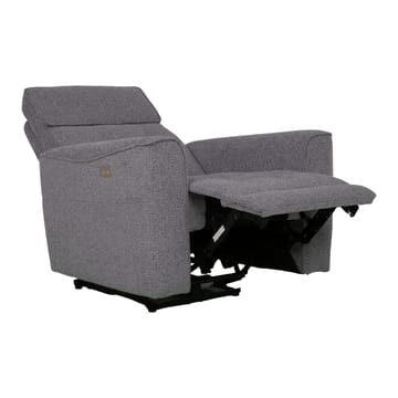 Reclinerlenestol Glendor med elektrisk mekanisme - grå - Møbler - Stoler & lenestoler - Lenestoler - Recliner & kinostol
