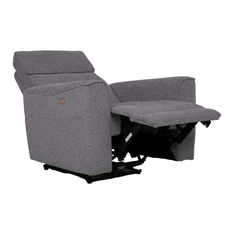 Reclinerlenestol Glendor med elektrisk mekanisme - grå - Møbler - Stoler & lenestoler - Lenestoler - Recliner & kinostol