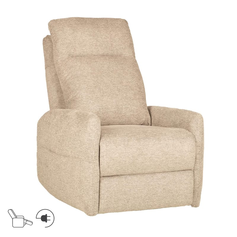 Reclinerlenestol Gränor med elektrisk mekanisme og massasjefunksjon, Beige