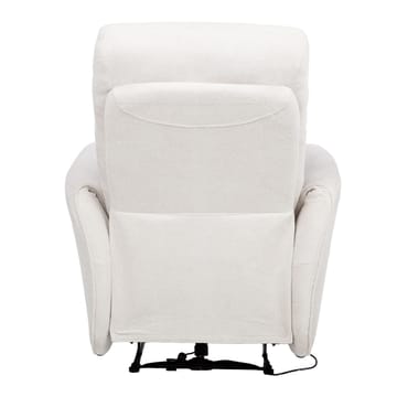 Reclinerlenestol Lavor med elektrisk mekanisme - hvit - Møbler - Stoler & lenestoler - Lenestoler - Recliner & kinostol