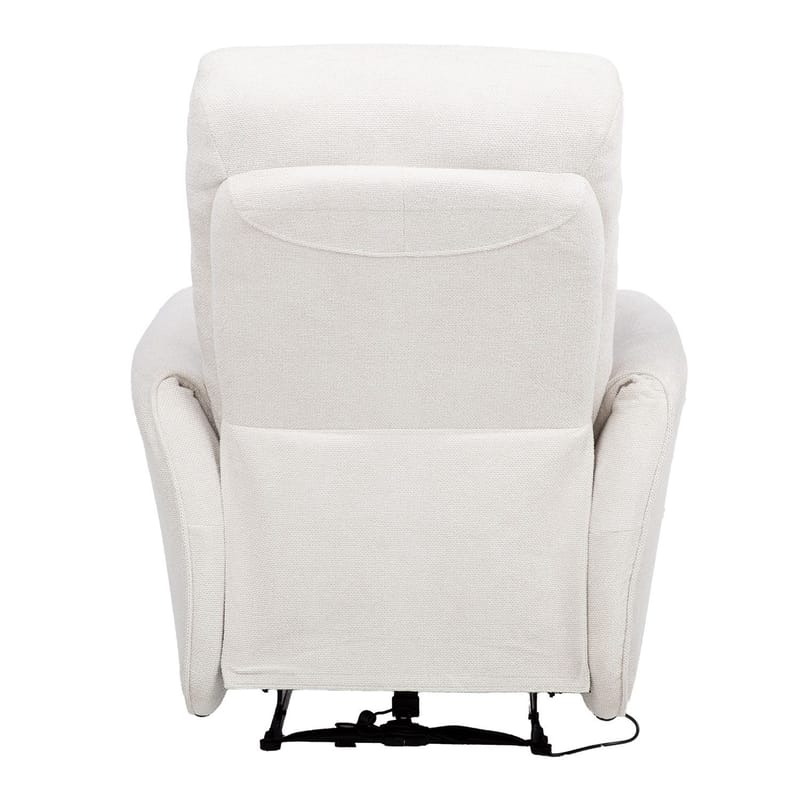 Reclinerlenestol Lavor med elektrisk mekanisme - hvit - Møbler - Stoler & lenestoler - Lenestoler - Recliner & kinostol