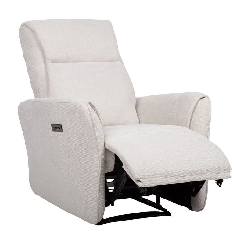 Reclinerlenestol Lavor med elektrisk mekanisme - hvit - Møbler - Stoler & lenestoler - Lenestoler - Recliner & kinostol