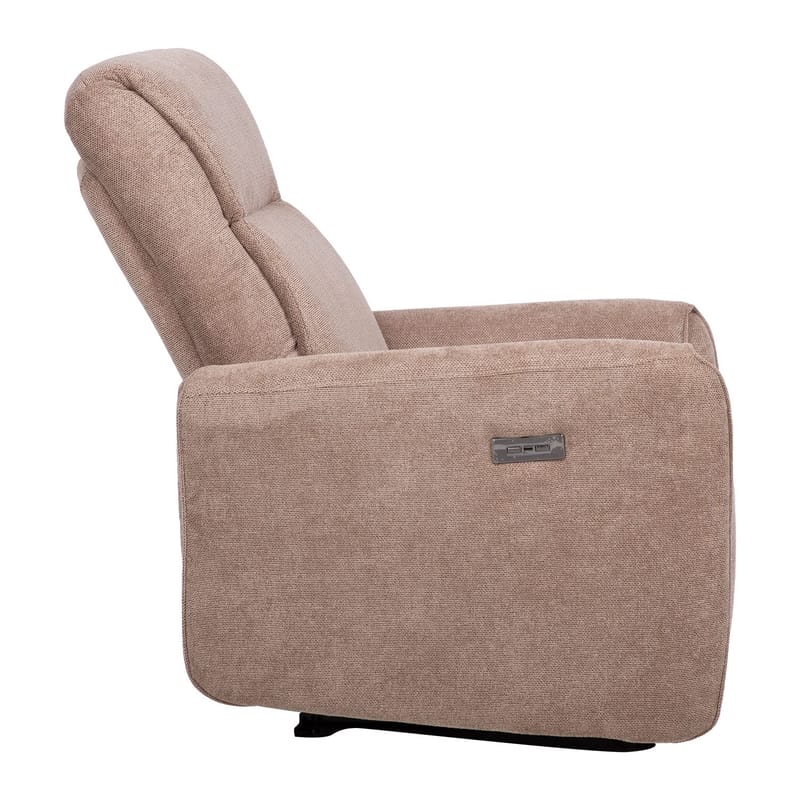Reclinerlenestol Lavor med elektrisk mekanisme - lysebrun - Møbler - Stoler & lenestoler - Lenestoler - Recliner & kinostol