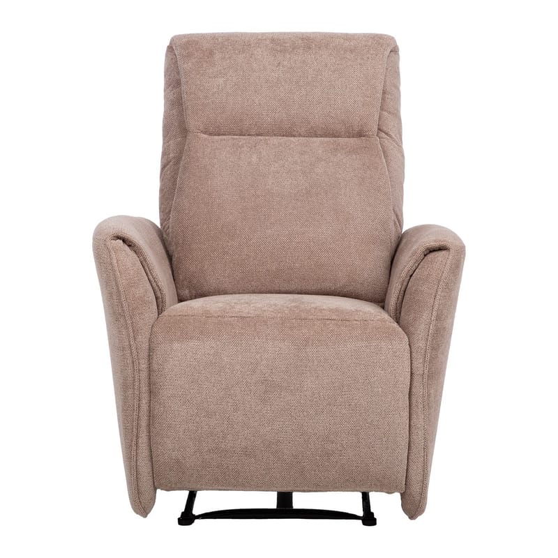 Reclinerlenestol Lavor med elektrisk mekanisme - lysebrun - Møbler - Stoler & lenestoler - Lenestoler - Recliner & kinostol
