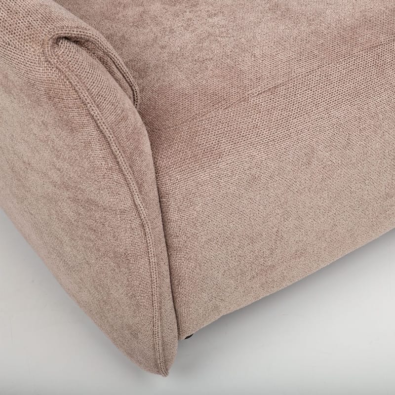 Reclinerlenestol Lavor med elektrisk mekanisme - lysebrun - Møbler - Stoler & lenestoler - Lenestoler - Recliner & kinostol