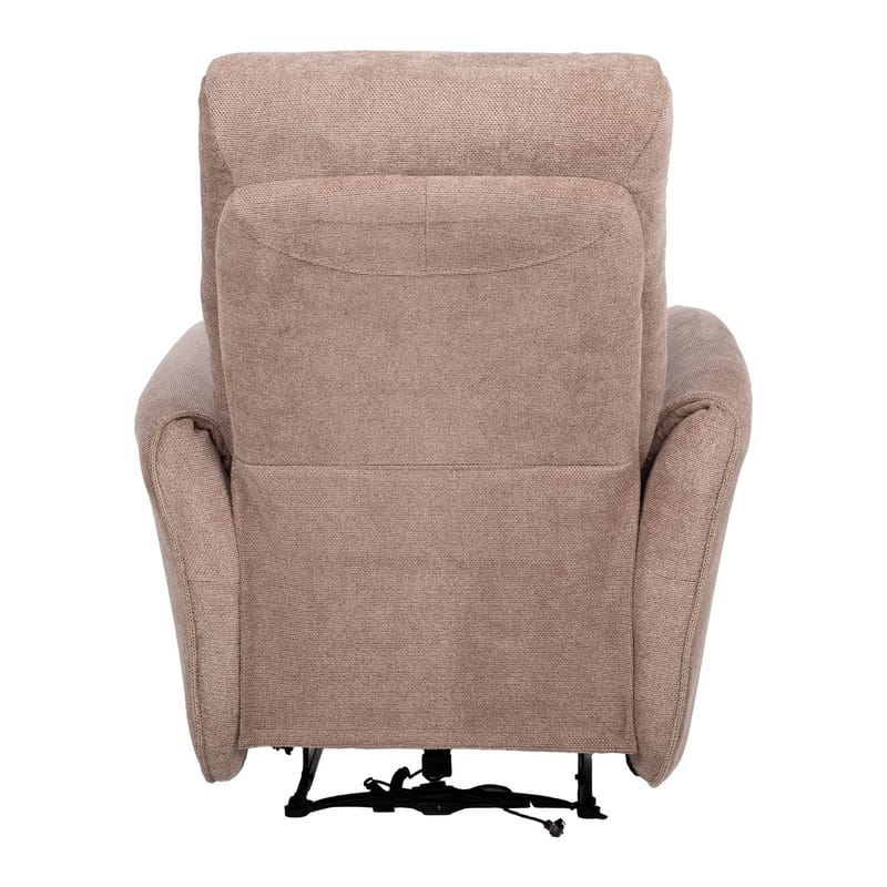 Reclinerlenestol Lavor med elektrisk mekanisme - lysebrun - Møbler - Stoler & lenestoler - Lenestoler - Recliner & kinostol
