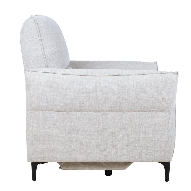 Reclinerlenestol Näsdal med elektrisk mekanisme - lys beige - Møbler - Stoler & lenestoler - Lenestoler - Recliner & kinostol