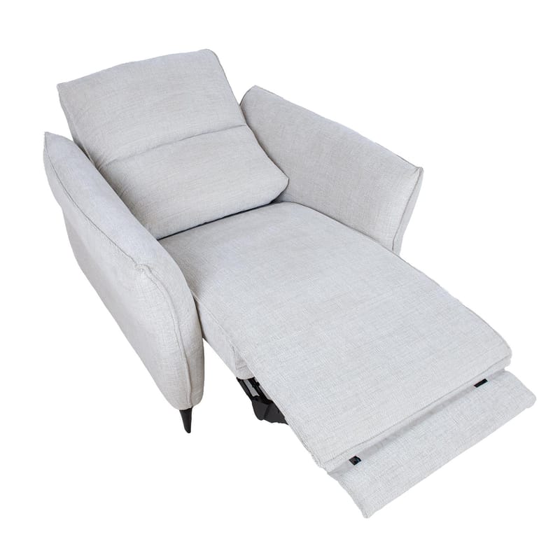 Reclinerlenestol Näsdal med elektrisk mekanisme - lys beige - Møbler - Stoler & lenestoler - Lenestoler - Recliner & kinostol