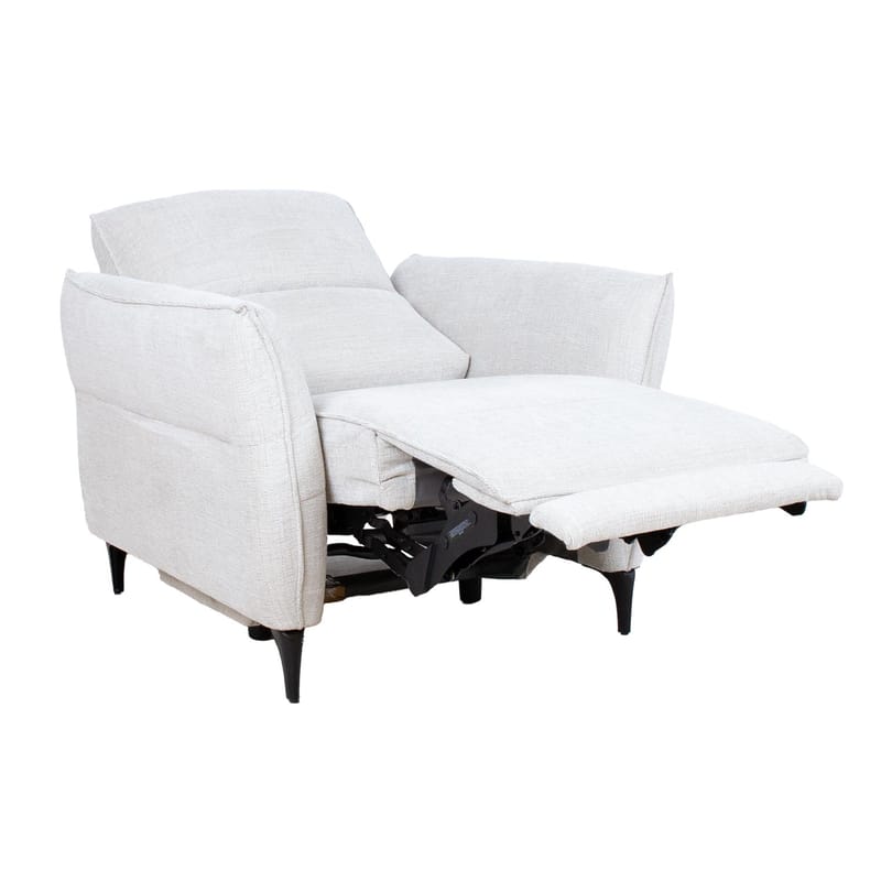 Reclinerlenestol Näsdal med elektrisk mekanisme - lys beige - Møbler - Stoler & lenestoler - Lenestoler - Recliner & kinostol