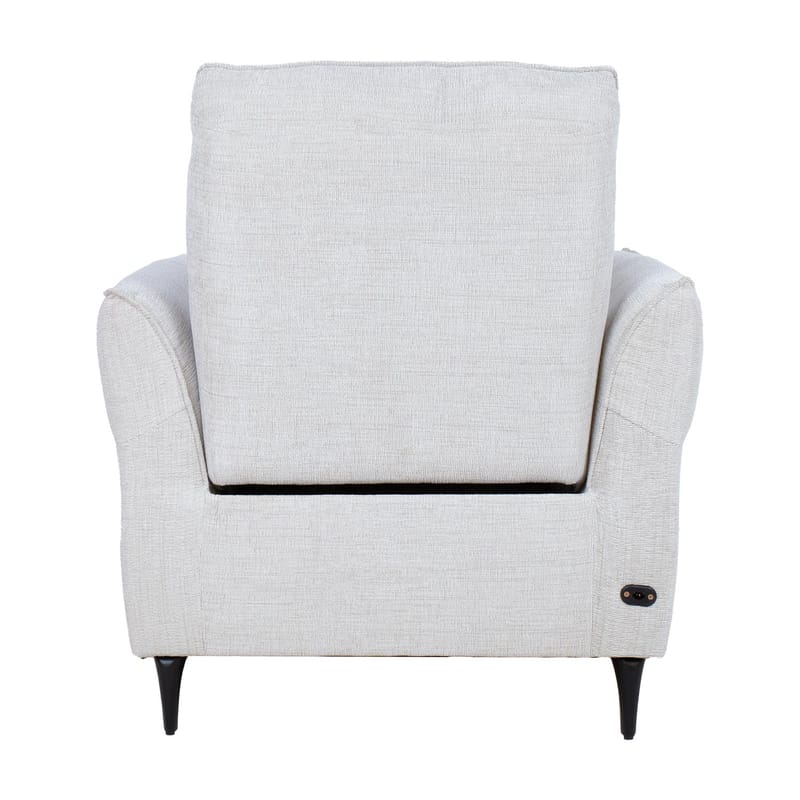 Reclinerlenestol Näsdal med elektrisk mekanisme - lys beige - Møbler - Stoler & lenestoler - Lenestoler - Recliner & kinostol