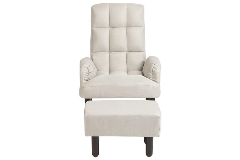 Reclinerlenestol Oland - Beige, brun - Møbler - Stoler & lenestoler - Lenestoler - Liggestol